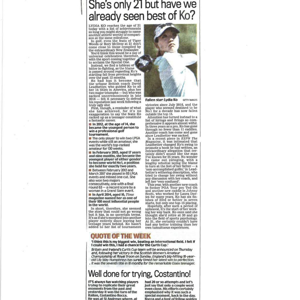 SOC18 – Media Day Cuttings Page 11